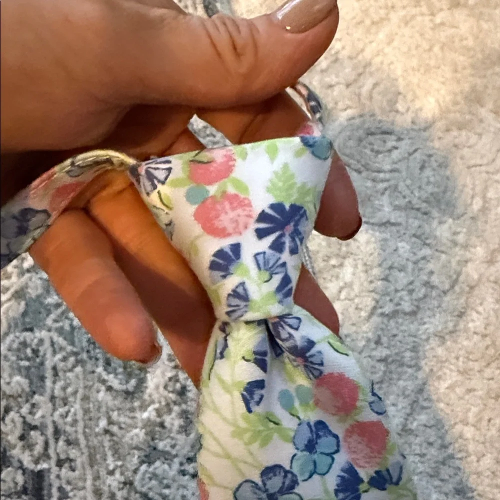 Janie and Jack Multicolor Floral Kids Tie